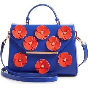 Ted Baker London Daisii Top Handle Satchel - Blue